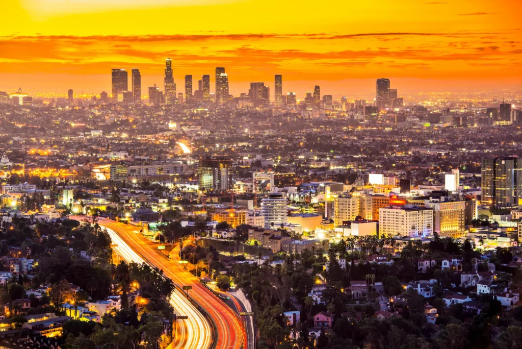Private jet charter from los angeles with Travel King International