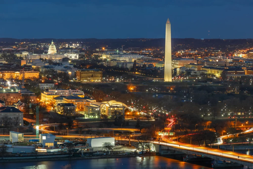 Private jet charter from washington with Travel King International