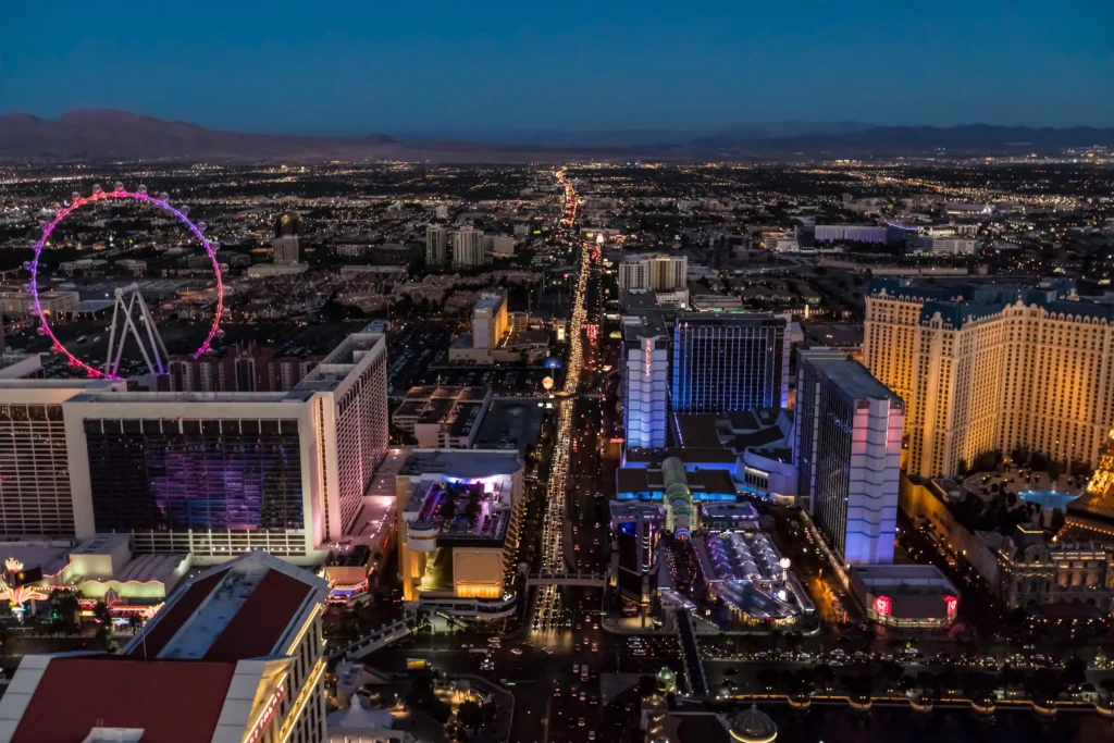 Private jet charter from las vegas with Travel King International